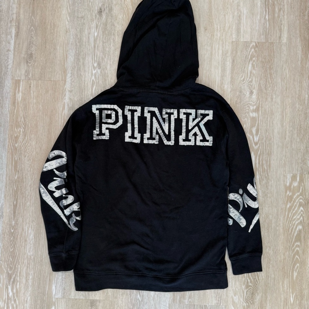 Victoria's Secret PINK Sequin Hoodie Sweatshirt